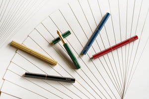 Ystudio Classic Revolve Fountain Pen - Black