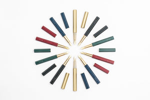 Ystudio Classic Revolve Fountain Pen - Brass