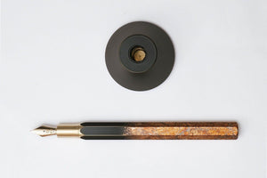 Ystudio Craft - YAKIHAKU Desk Fountain Pen-Galen Leather