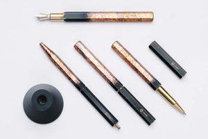 Ystudio Craft - YAKIHAKU Desk Fountain Pen-Galen Leather