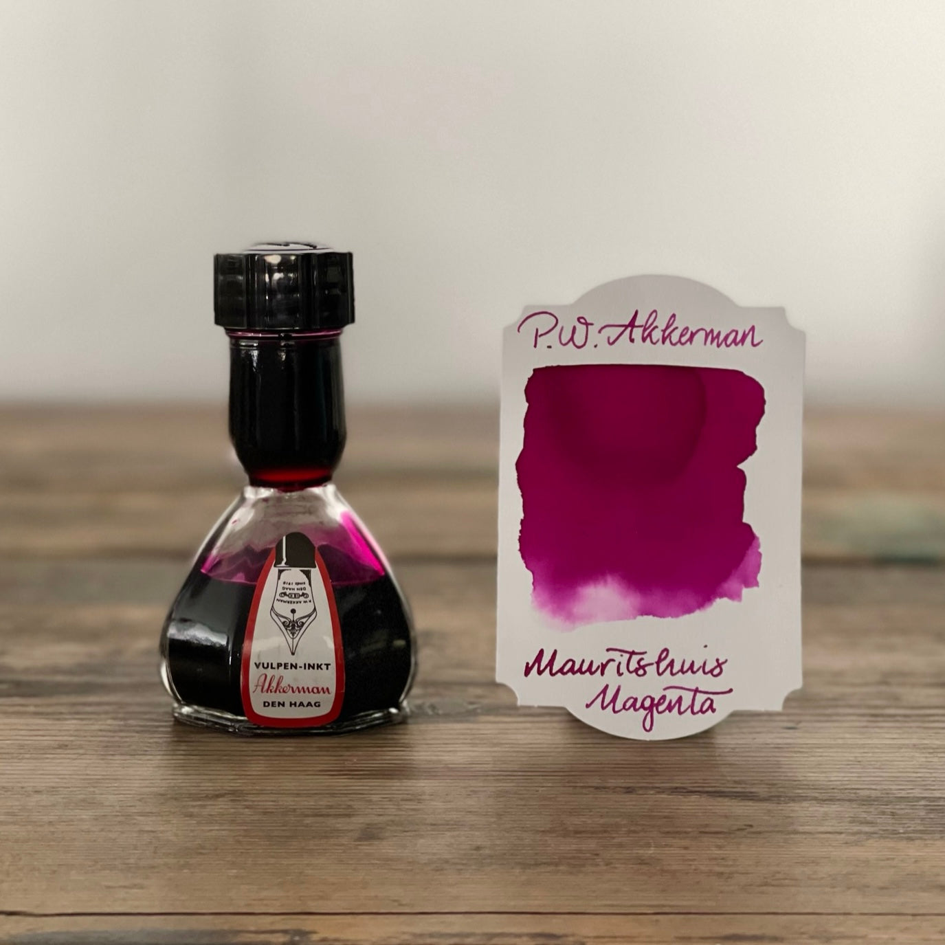 Akkerman 12 Mauritshuis Magenta Fountain Pen Ink - Galen Leather Akkerman 12 Mauritshuis Magenta Fountain Pen Ink - Galen Leather