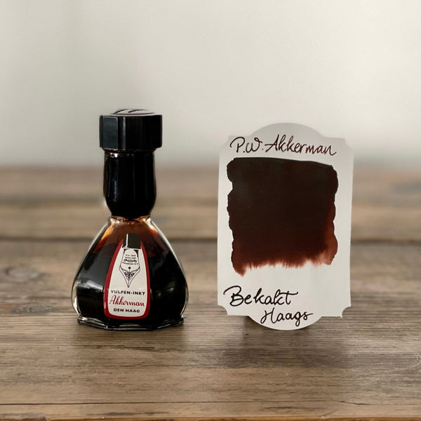 Akkerman 23 Bekakt Haags Fountain Pen Ink - Galen Leather
