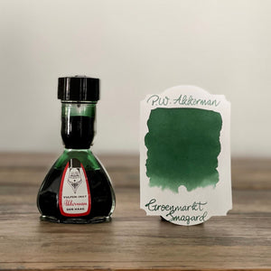 Akkerman 26 Groenmarkt Smaragd Ink Bottle