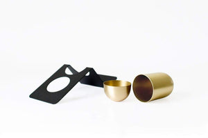 BLANK - Brass Tidy Desk Organizer - Kit-Box Design-Galen Leather