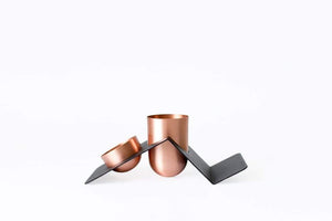 BLANK - Copper Tidy Desk Organizer Kit-Box Design-Galen Leather