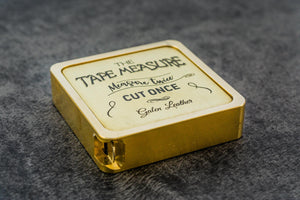 Brass Tape Measure-Galen Leather