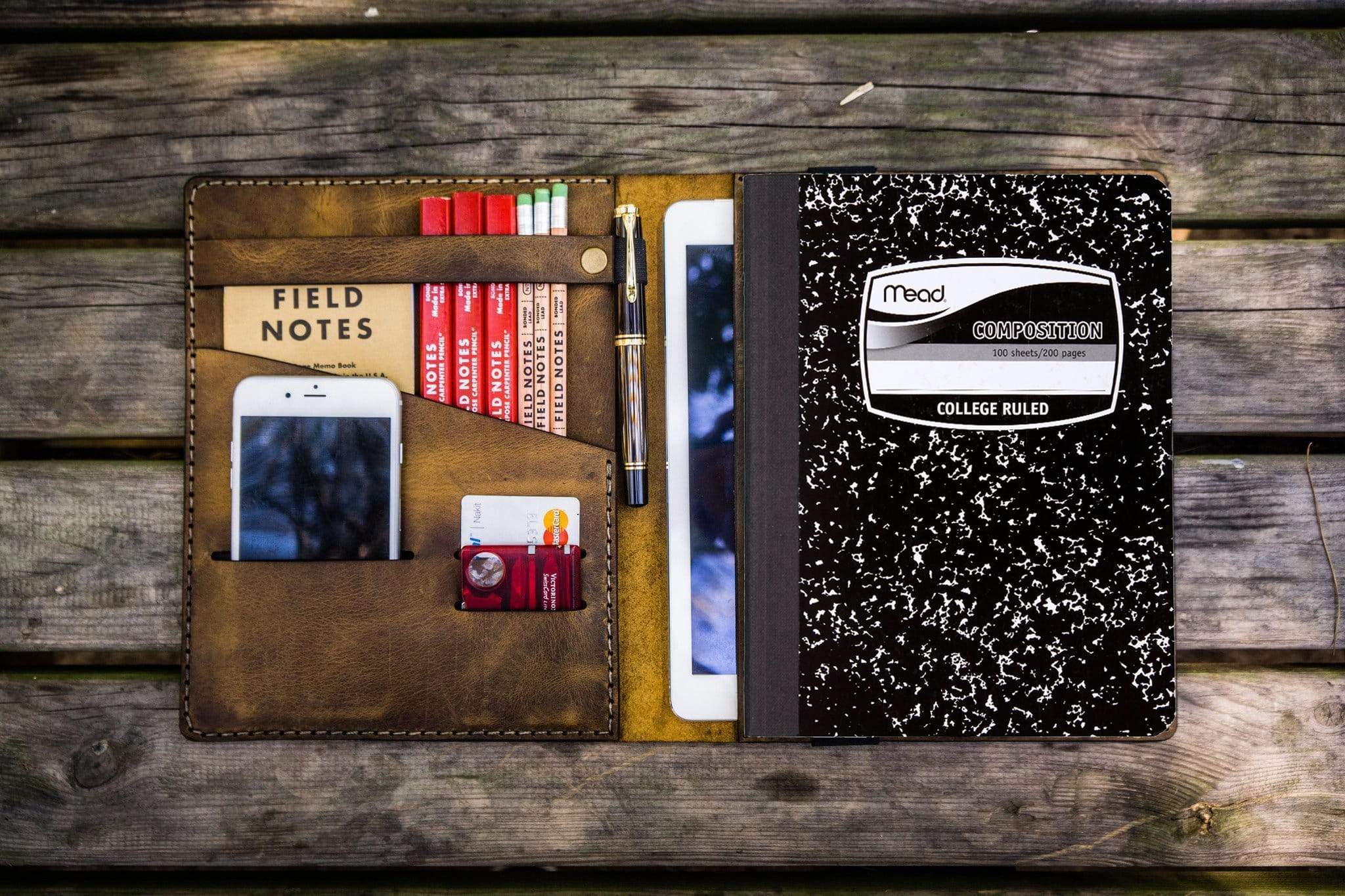 Shop Leather Composition Notebook Covers & Holders - Galen Leather
