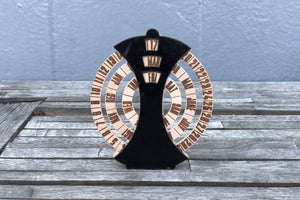 Desktop Perpetual Calendar Leather - Wood-Galen Leather