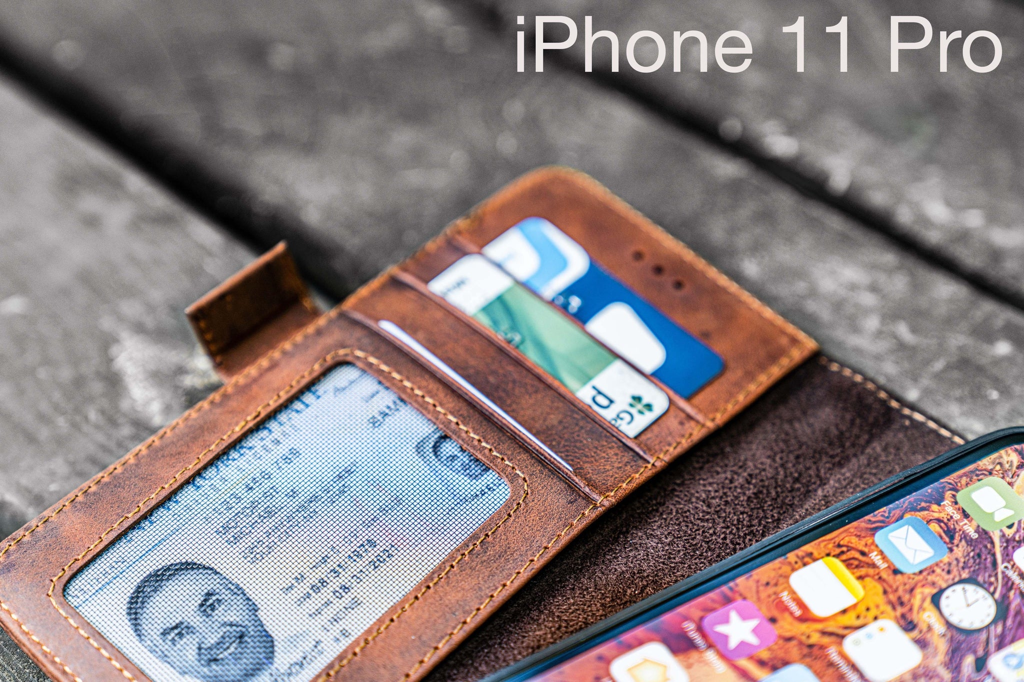 Leather Case With Iphone 11 Phone Wallet Case IPhone 11 Luxury Hand-Crafted Smooth Leather Wallet Leather Case With Iphone 11 Phone Wallet Case IPhone 11 Luxury Hand-Crafted Smooth Leather Wallet
