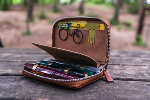 EDC Wallet - Brown-Galen Leather