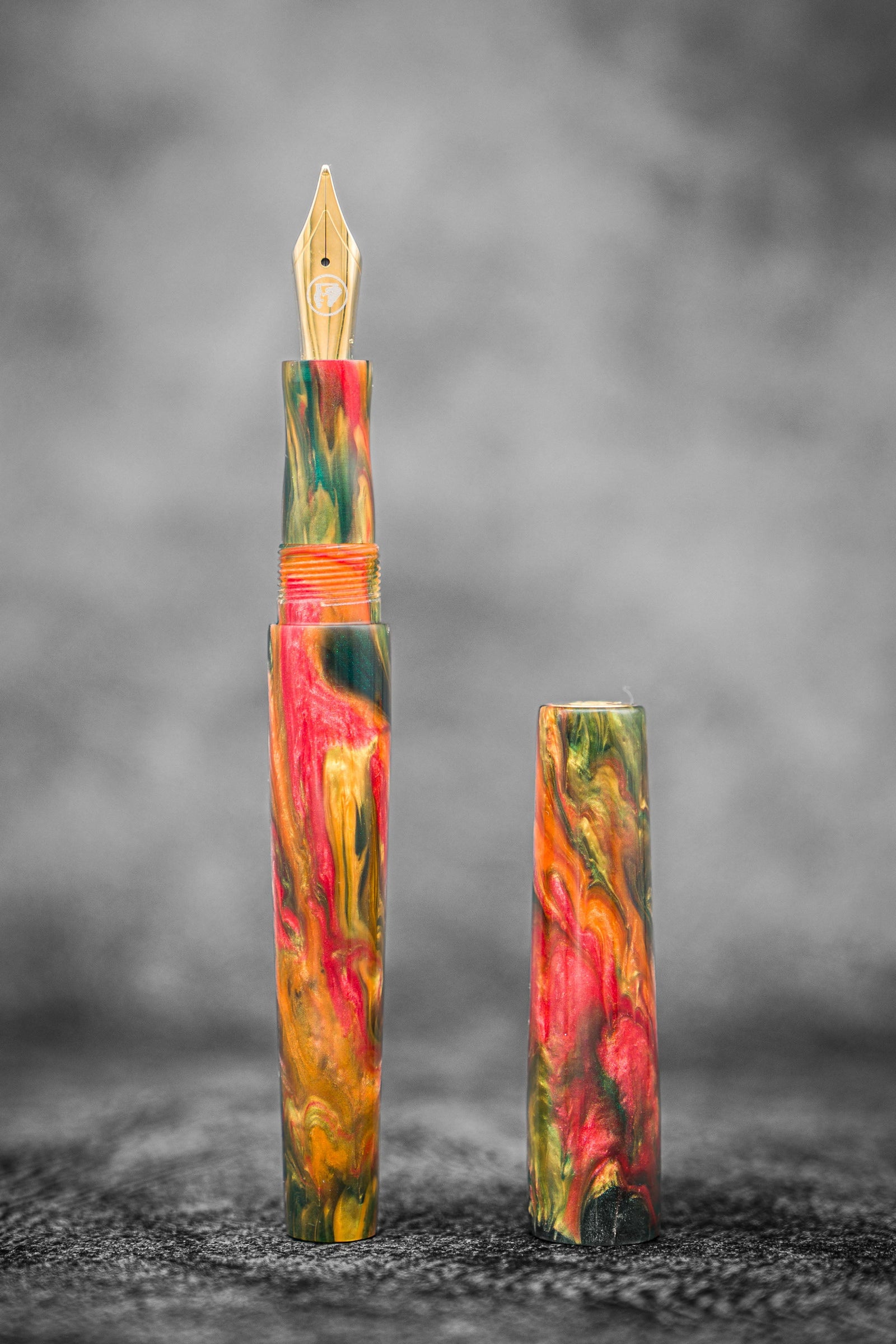 Galen X Studyo Agackakan - Fountain Pen V1 - Adirondack Autumn