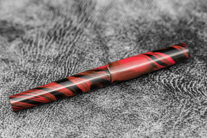 Galen X Studyo Agackakan - Fountain Pen V1 - Ebonite Red