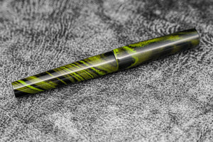 Galen X Studyo Agackakan - Fountain Pen V1 - Ebonite Yellow Green