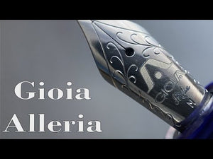 Gioia Alleria Mare Fountain Pen Rhodium Trim