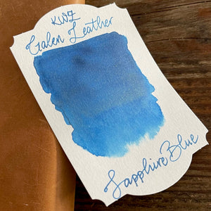 KWZ x Galen Saphire Blue Ink