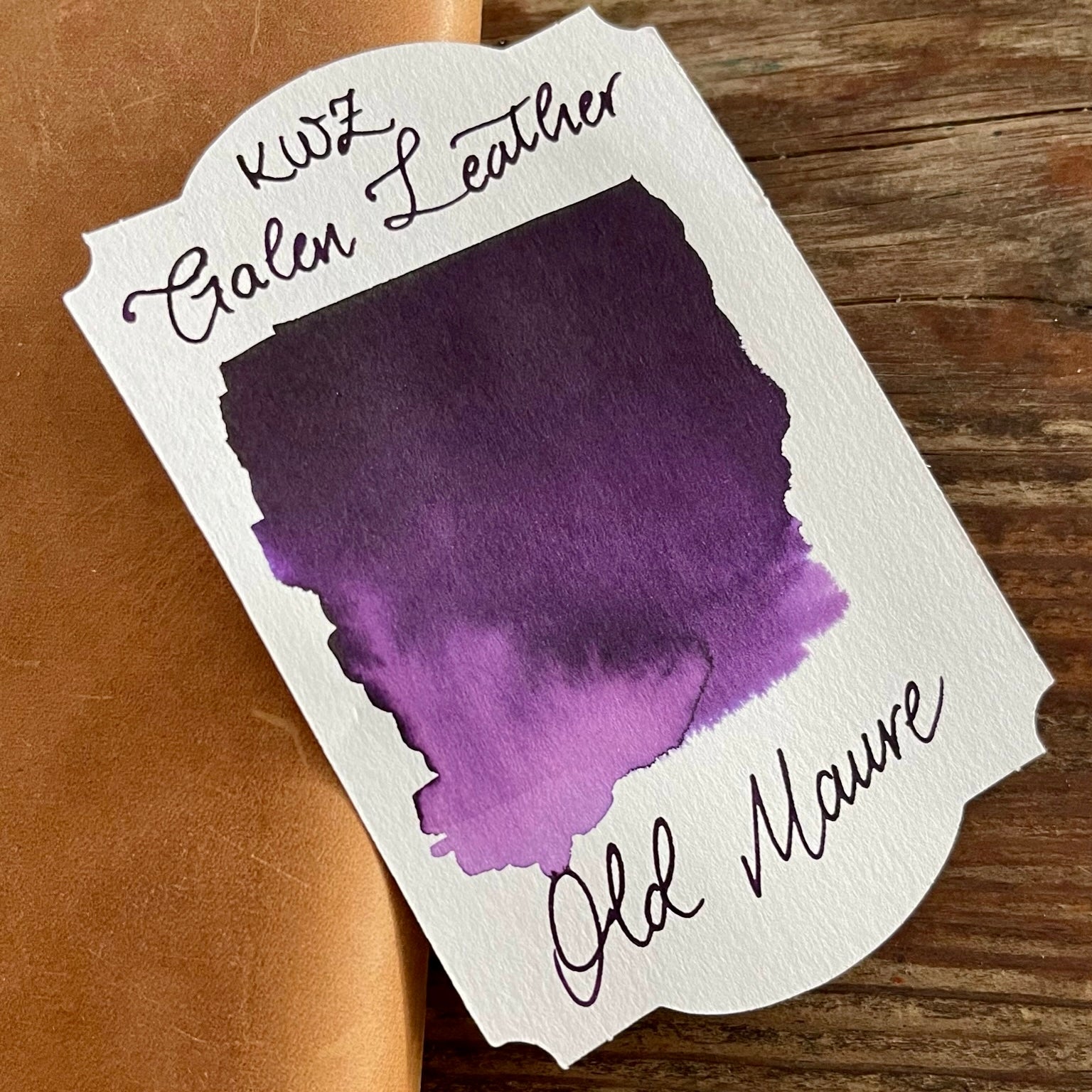 KWZ x Galen Old Mauve Ink