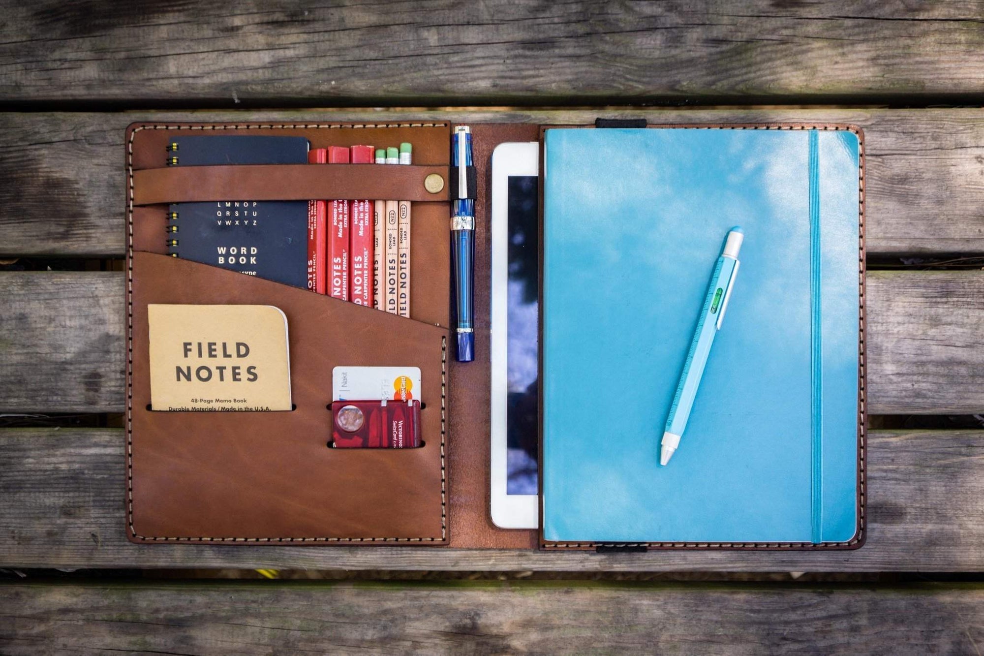 Leather Moleskine Cover & Cases - Available in Various Sizes - Galen Leather