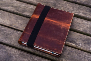 iPad Air/Pro & Extra Large Moleskine Cover - Crazy Horse Orange-Galen Leather