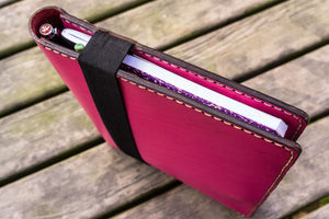 iPad Air/Pro & Extra Large Moleskine Cover - Pink-Galen Leather
