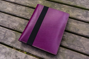 iPad Air/Pro & Extra Large Moleskine Cover - Purple-Galen Leather