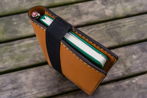 iPad Mini & Large Moleskine Cover - Orange-Galen Leather
