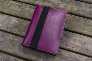 iPad Mini & Large Moleskine Cover - Purple-Galen Leather
