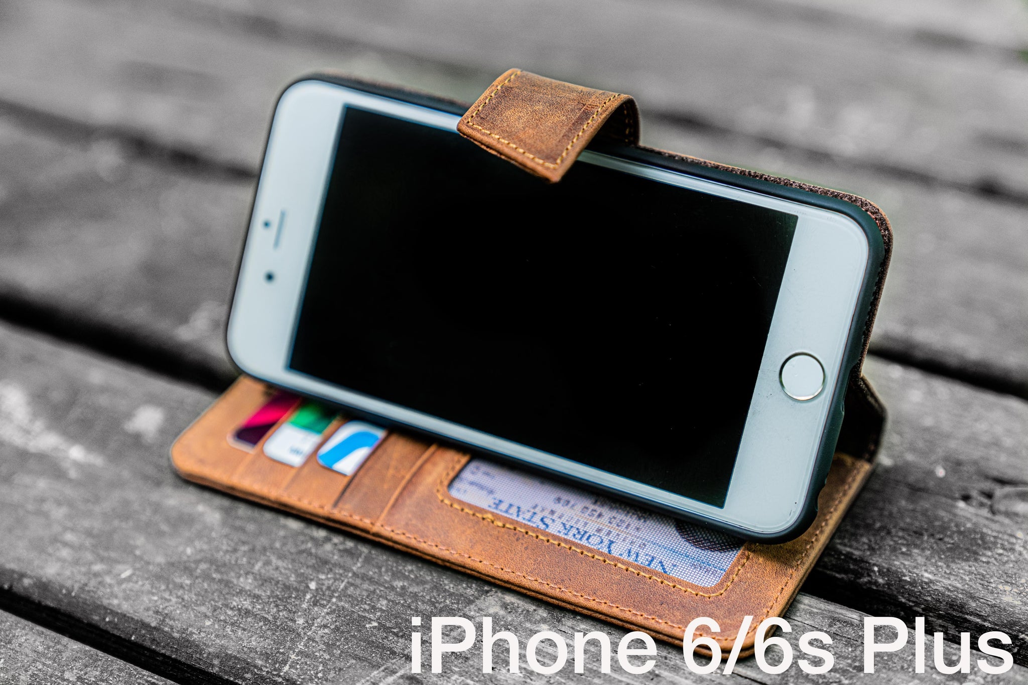 Iphone 6 / 6s Plus Leather Wallet Case - No.02 Iphone 6 / 6s Plus Leather Wallet Case - No.02