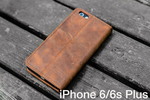iPhone 6/6s Plus Leather Wallet Case - No.02
