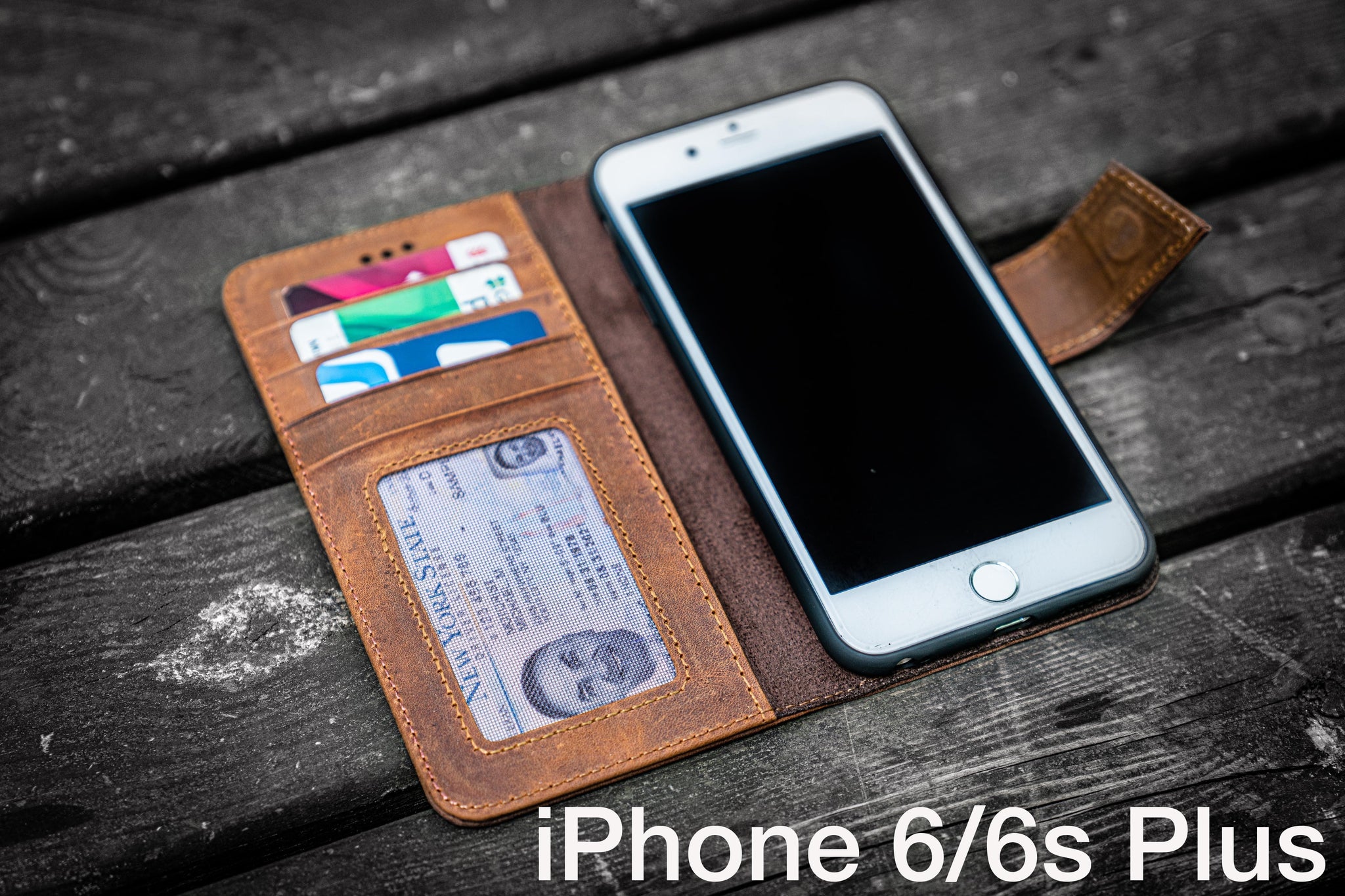 Iphone 6s Plus Leather Wallet Case Galen Leather