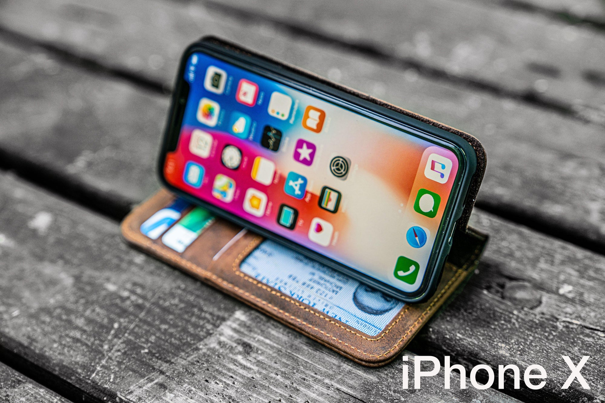 iPhone X Leather Wallet Case - No.01 | Shop Galen Leather