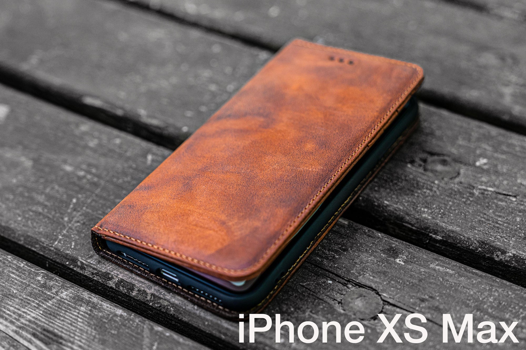 iPhone X Leather Wallet Case No.01 Galen Leather