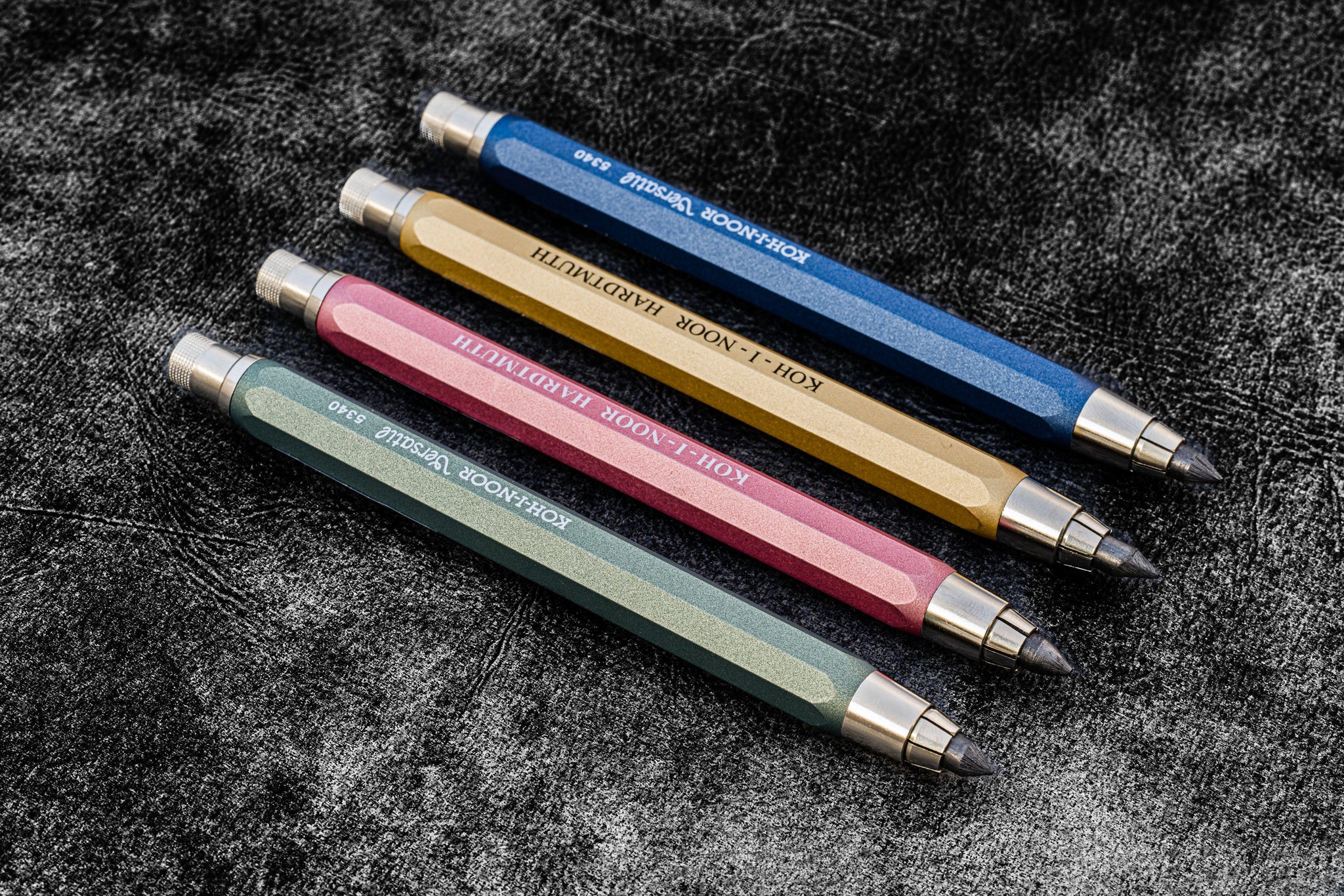 KOH-I-NOOR 5.6mm Clutch Pencil - Gold Mechanical Lead Holder For Artists & Drafting