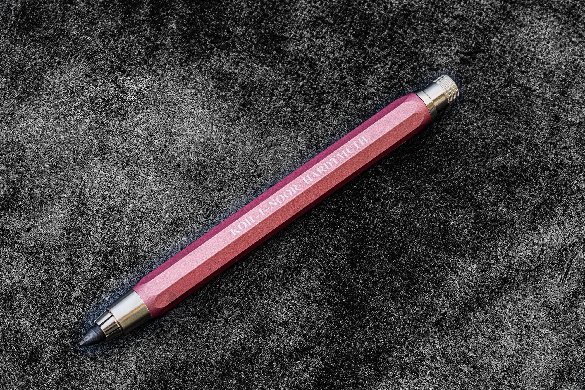 Assorted Color Lead Pencil Koh-I-Noor 5208 Mechanical Clutch Leadholder - 2.5mm - Wood | 52080N1011KK | The Online Pen Company 2mm Mechanical Pencil - View #5