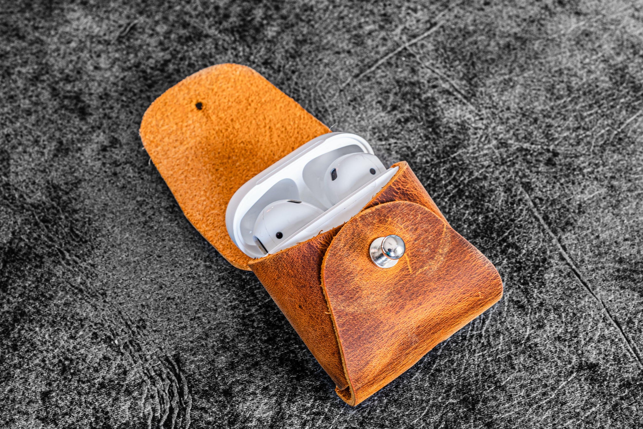 Brown Monogram Airpods Case - Small Print