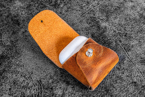 Tan Leather AirPods Case - Galen Leather