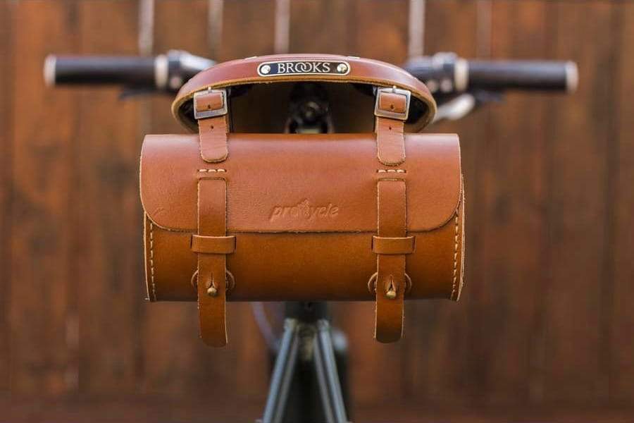 Leather Bicycle Saddlebag