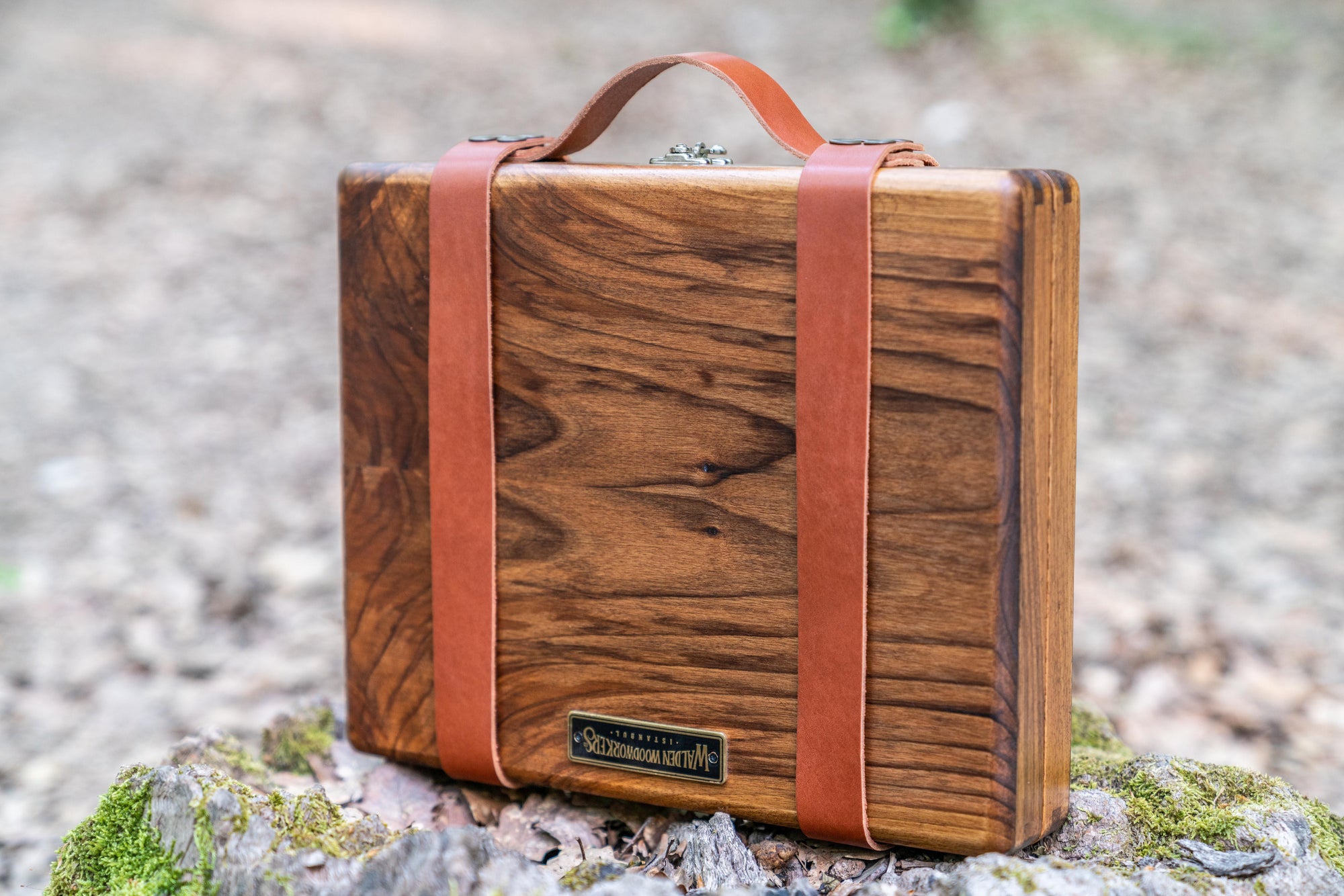 Galen Leather The WritingBox Wulnut Walden Woodworkers The