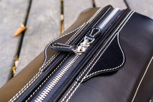 Leather Dopp Kit - Black-Galen Leather