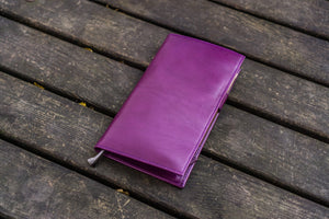 Leather Hobonichi Weeks Cover - Purple-Galen Leather