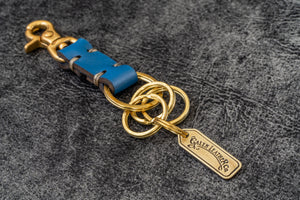 Leather Key Ring - New York-Galen Leather
