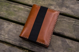 Leather Leuchtturm1917 A6 Notebook Cover - Brown-Galen Leather