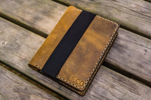 Leather Leuchtturm1917 A6 Notebook Cover - Crazy Horse Brown-Galen Leather