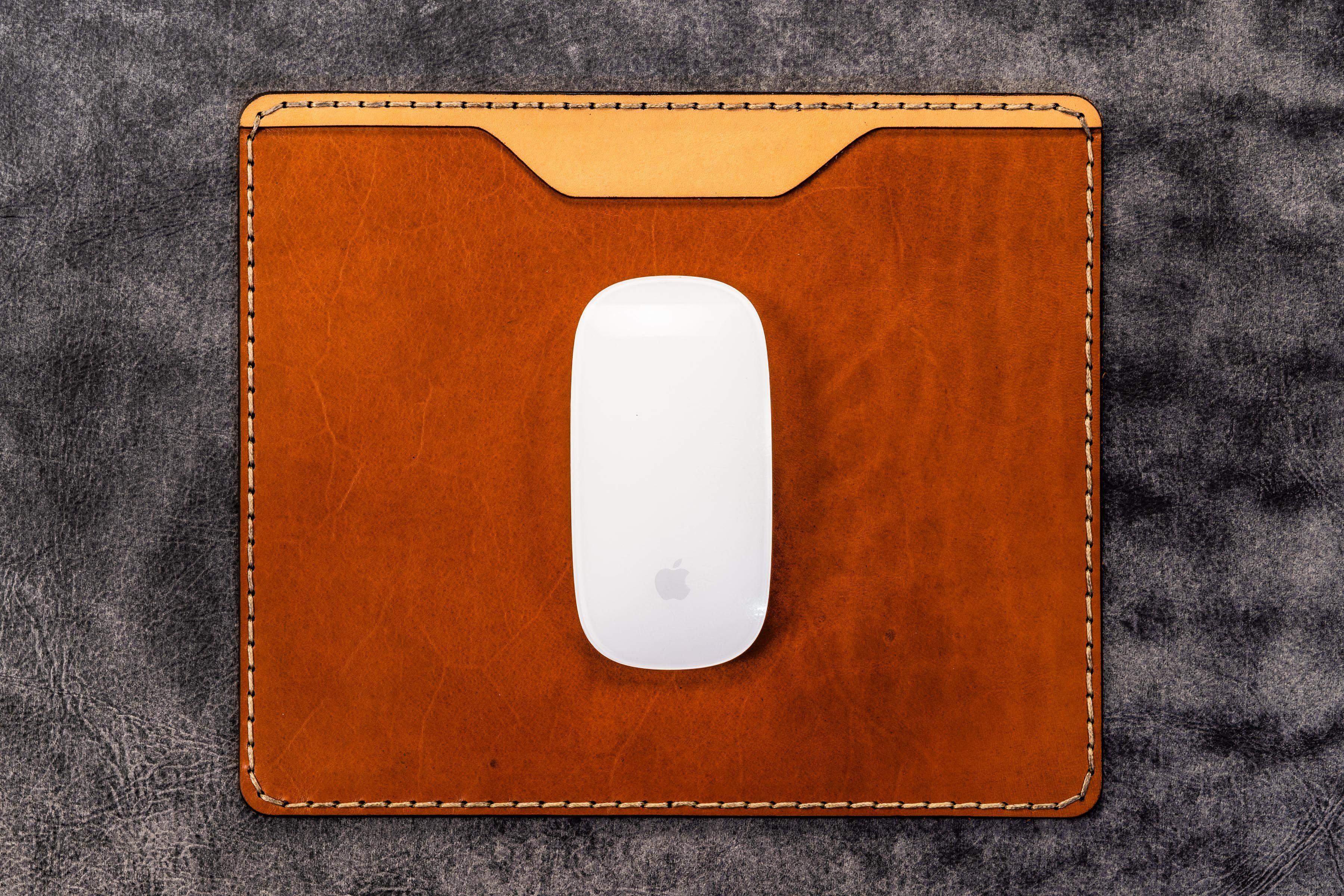 Leather Mouse Pad - Anti Slip Backing | Galen Leather