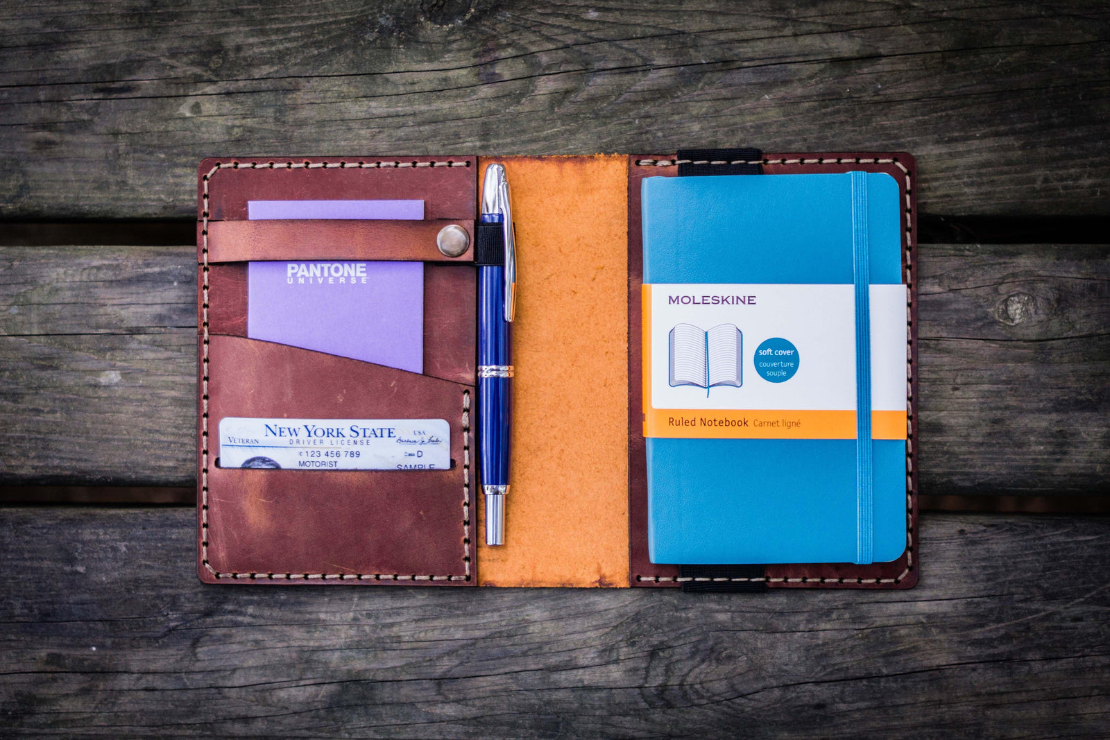 Leather Moleskine Cover & Cases - Available in Various Sizes