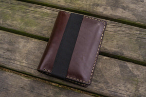 Leather Pocket Moleskine Journal Cover - Dark Brown-Galen Leather