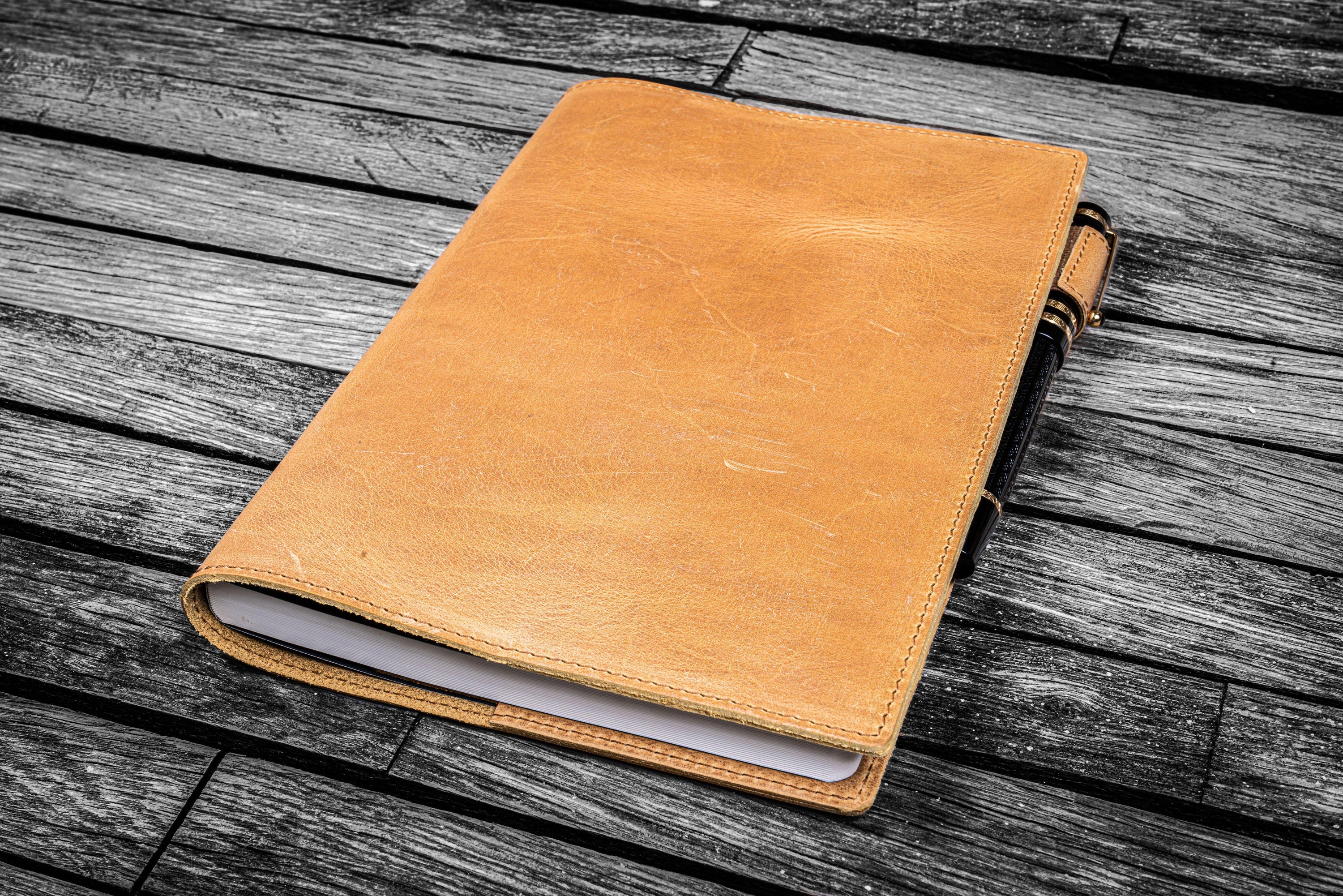 Leather Slim Notebook Covers Made In Turkey | Shop Galen Leather