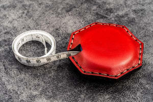 Leather Tape Measure Octagon-Galen Leather