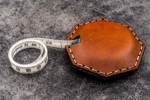 Leather Tape Measure Octagon-Galen Leather