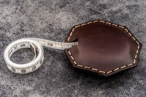 Leather Tape Measure Octagon-Galen Leather