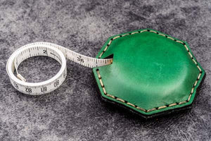Leather Tape Measure Octagon-Galen Leather